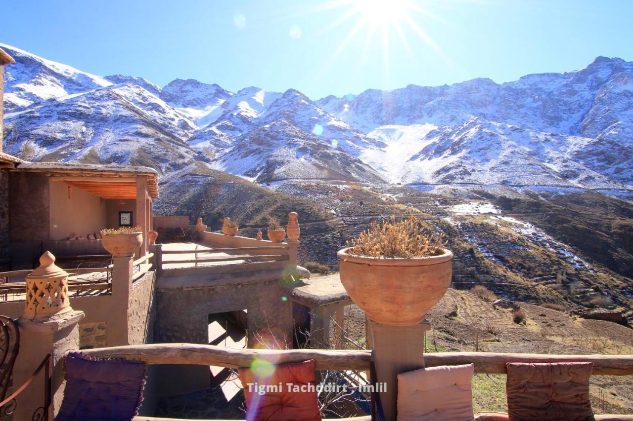 Tigmi Tachddirt - Imlil Les Montagnes De L'Atlas Tacheddirt Luaran gambar
